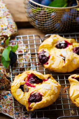 ev yapımı Erik pasta