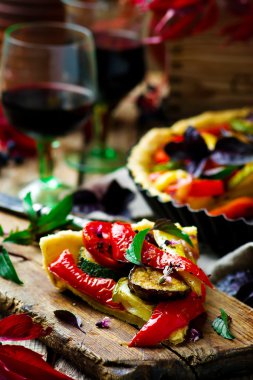 sebze pasta ratatouille