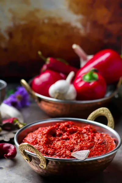 Muhammara la trempette arabe — Photo