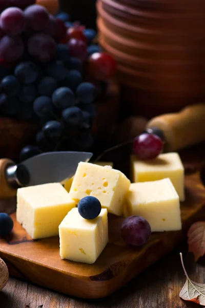 Fatias de queijo — Fotografia de Stock