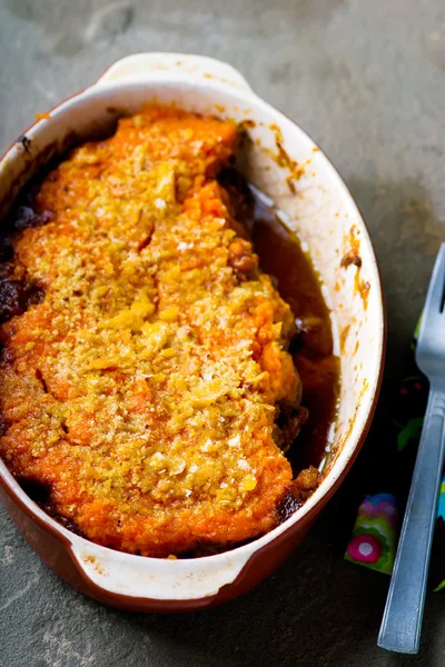 Parmentier, traditionelles französisches Gericht. — Stockfoto