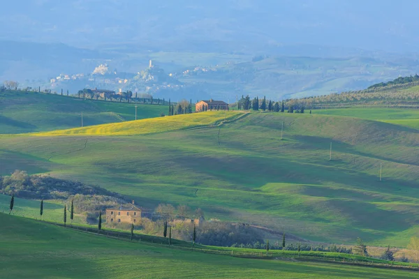 Rolling Hills în Toscana, Italia — Fotografie, imagine de stoc