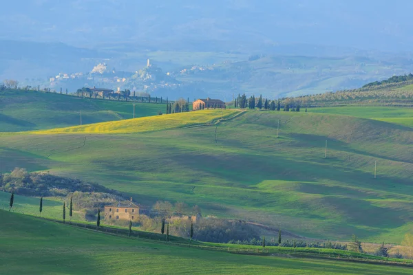 Rolling Hills in Tuscany, Italy Royalty Free Stock Photos