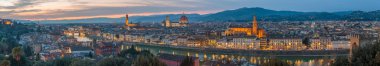 Piazzale Michelangelo 'dan Floransa Manzarası