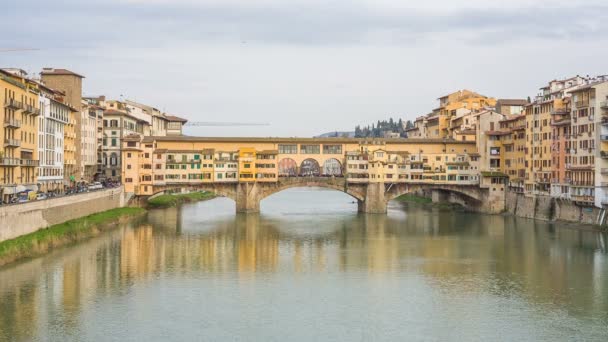 Ponte Vecchio, Firenze, Italia — Video Stock