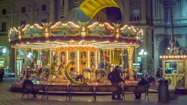 Carousel, FLORENCE,意大利 — 图库视频影像