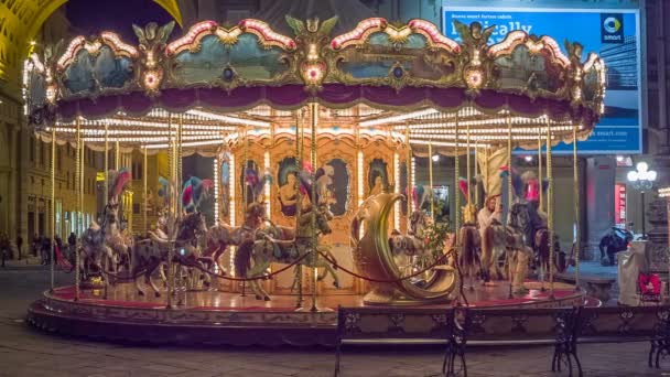 Carousel, FLORENCE,意大利 — 图库视频影像