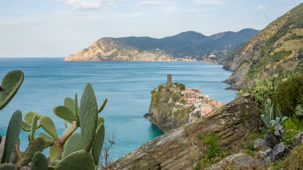 Vernazza est l'une des plus anciennes et des plus belles villes des Cinque Terre, Italie — Video