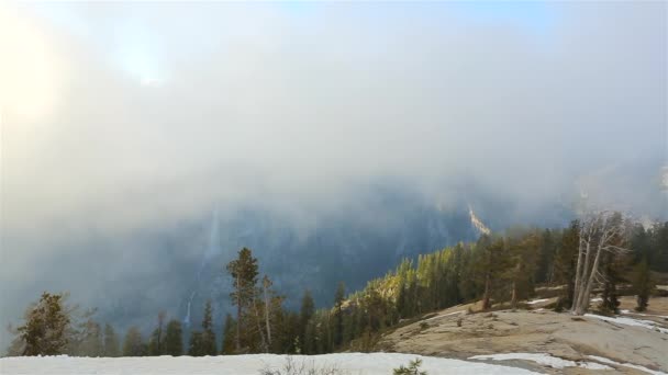 Great View Sentinel Dome Yosemite National Park California Usa — Stock Video
