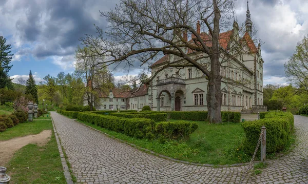 Schonborn Hunting Palace Beregvar Castle Carpathian Mountains Ukraine — Stock Photo, Image