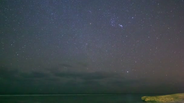 Trilhas de estrelas em Marsa Alam, Egito — Vídeo de Stock