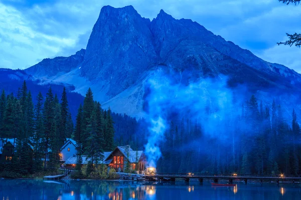 Evening at Emerald Lake — Stock Photo, Image