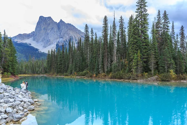 Evening at Emerald Lake — Stock Photo, Image