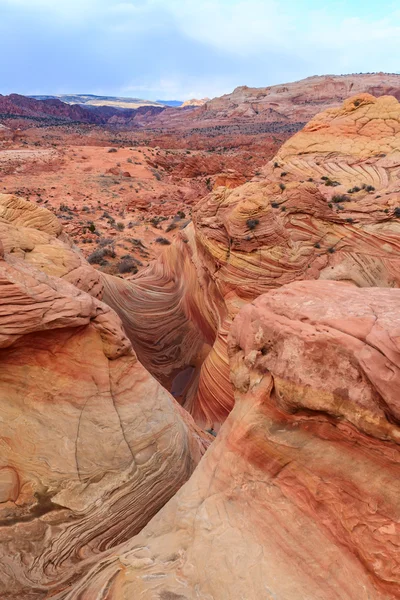 Wave sandsten — Stockfoto