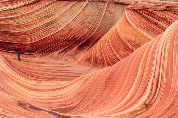 Wave sandstone — Stock Photo, Image