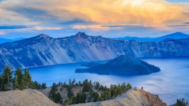 Parque Nacional del Lago del Cráter — Vídeos de Stock