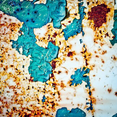 Grunge arka plan. paslı metal doku. 