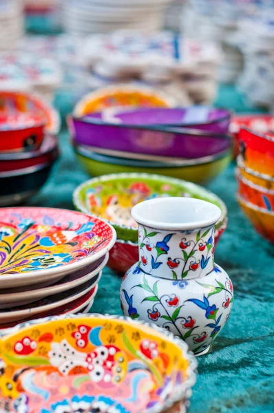 Colorful pottery — Stock Photo, Image