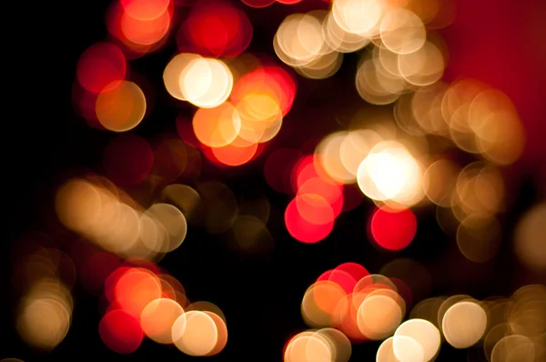 Natale luci sfocate . — Foto Stock