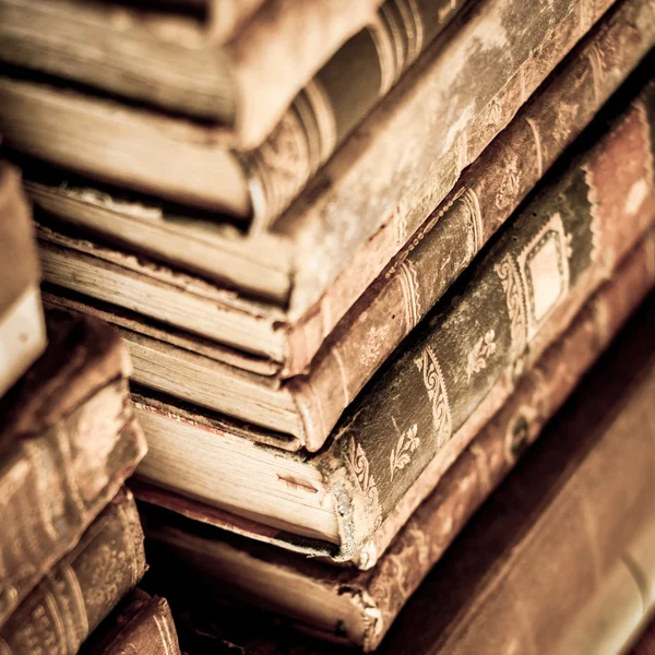 Books stacked — Stock Photo, Image