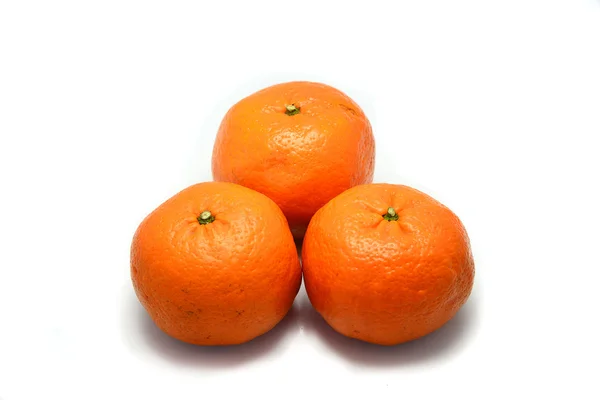 オレンジ色の背景ホワイト — ストック写真