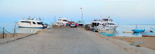 Сафага Египет Ноября 2019 Года Marina Safaga Diving Yachts — стоковое фото