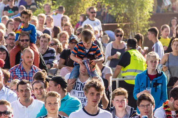 Kiel Germany June 21St 2016 Public Viewing Football Match North — 스톡 사진