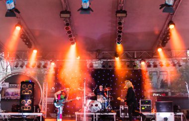 Kiel, Almanya - 21 Haziran 2016: The Red Hot Chilli Pepper cover Band 