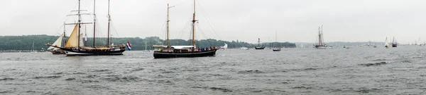 Kiel Deutschland 2016 Impressionen Von Der Großschiffparade Während Der Kiel — Stockfoto