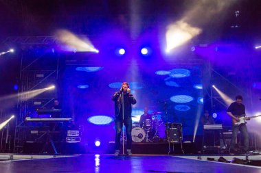 Kiel, Almanya - 25 Haziran 2016: The Band 