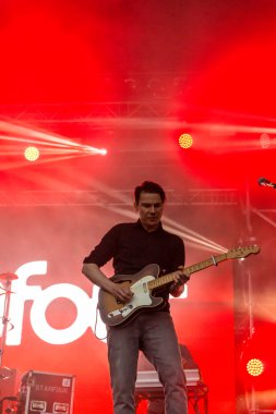 Kiel, Almanya - 25 Haziran 2016: The Band 