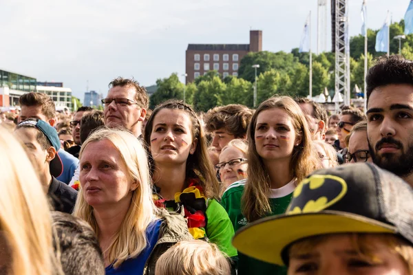 Kiel Almanya Haziran 2016 Almanya Futbol Maçı Kamu Gösterimi Kieler — Stok fotoğraf