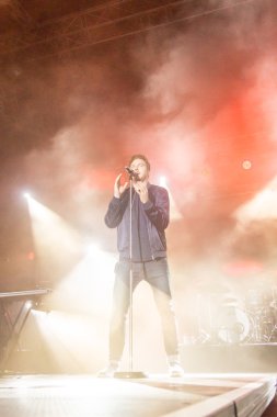 Kiel, Almanya - 25 Haziran 2016: The Band 