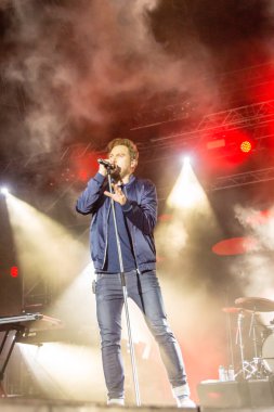 Kiel, Almanya - 25 Haziran 2016: The Band 