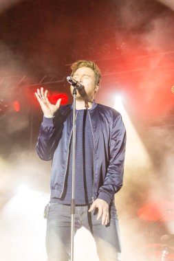 Kiel, Almanya - 25 Haziran 2016: The Band 