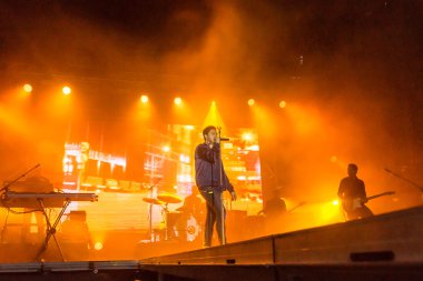 Kiel, Almanya - 25 Haziran 2016: The Band 