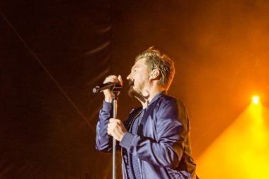 Kiel, Almanya - 25 Haziran 2016: The Band 
