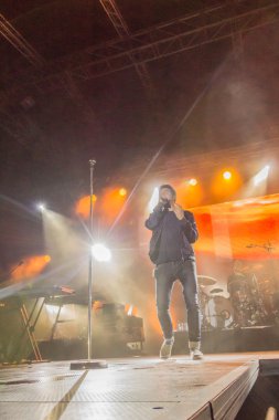 Kiel, Almanya - 25 Haziran 2016: The Band 