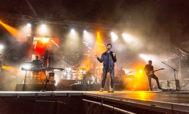 Kiel, Almanya - 25 Haziran 2016: The Band 