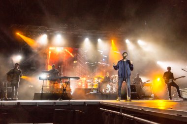Kiel, Almanya - 25 Haziran 2016: The Band 