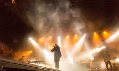 Kiel, Almanya - 25 Haziran 2016: The Band 