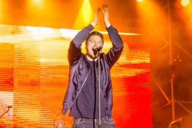 Kiel, Almanya - 25 Haziran 2016: The Band 