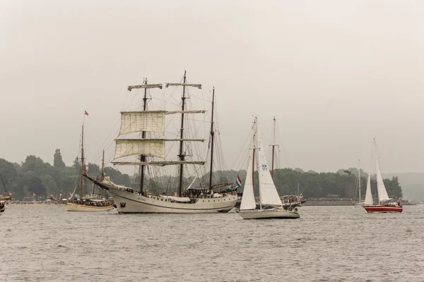 Kiel Germany June 25Th 2016 Impressions Tall Ship Parade Kiel — Stock Photo, Image