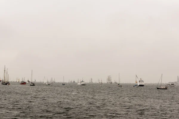 Kiel Germania Giugno 2016 Impressioni Della Tall Ship Parade Durante — Foto Stock