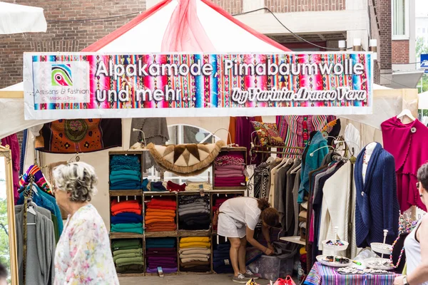 Kiel Deutschland 2016 Impressionen Vom Internationalen Markt Der Kieler Woche — Stockfoto