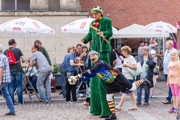 Kiel Tyskland Juni 2016 Impressioner Från Kieler Woches Internationella Marknad — Stockfoto