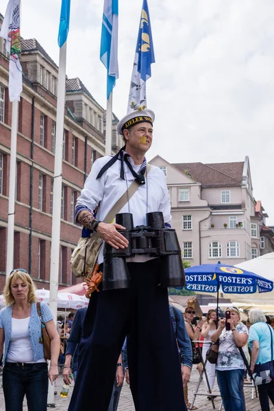 Kiel Deutschland 2016 Impressionen Vom Internationalen Markt Der Kieler Woche — Stockfoto