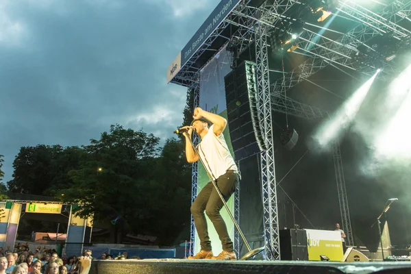 Kiel Alemania Junio 2016 Banda Jupiter Jones Toca Durante Kieler — Foto de Stock