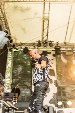 Kiel, Almanya - 24 Haziran 2016: The Band United Four, Kieler Haftası 2016