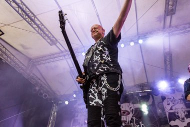 Kiel, Almanya - 24 Haziran 2016: The Band United Four, Kieler Haftası 2016